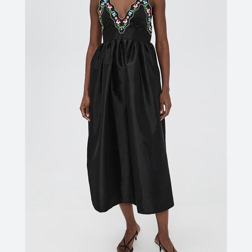 CeliaB Black Maxi Dress XS NWT